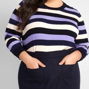 MODCLOTH Charter School Striped Sweater
